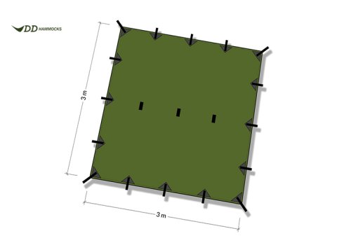 Τεντα αιώρας DD Tarp 3x3 Τεντα αιώρας DD Tarp 3x3